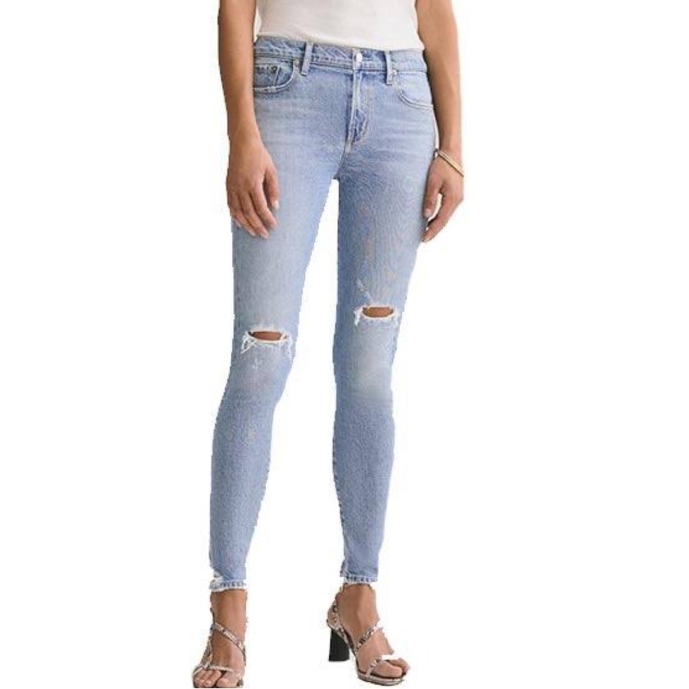 NWT AGOLDE‎ - SOPHIE MID RISE ANKLE in Coastal